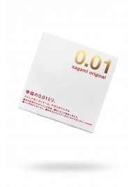 Супертонкий презерватив Sagami Original 0.01 - 1 шт. - Sagami - купить с доставкой в Энгельсе