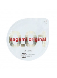 Супертонкий презерватив Sagami Original 0.01 - 1 шт. - Sagami - купить с доставкой в Энгельсе