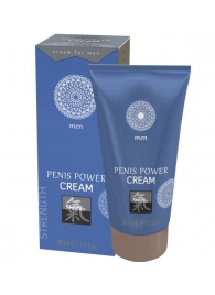 Возбуждающий крем для мужчин Penis Power Cream - 30 мл. - Shiatsu - купить с доставкой в Энгельсе