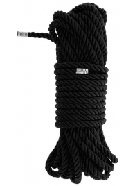 Черная веревка для бондажа BONDAGE ROPE - 10 м. - Dream Toys - купить с доставкой в Энгельсе