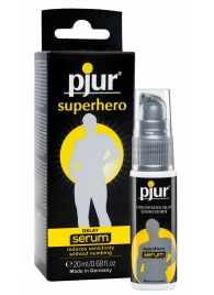 Сыворотка-пролонгатор pjur SUPERHERO Delay Serum - 20 мл. - Pjur - купить с доставкой в Энгельсе