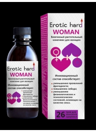 Женский биогенный концентрат для повышения либидо Erotic hard Woman - 250 мл. - Erotic Hard - купить с доставкой в Энгельсе