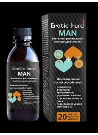 Мужской биогенный концентрат для усиления эрекции Erotic hard Man - 250 мл. - Erotic Hard - купить с доставкой в Энгельсе