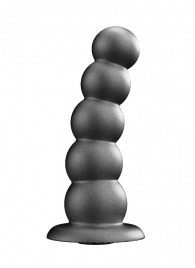 Черная насадка-плаг на харнесс PLATINUM 9 - 24 см. - LOVETOY (А-Полимер) - купить с доставкой в Энгельсе