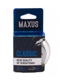 Классические презервативы в пластиковом кейсе MAXUS Classic - 3 шт. - Maxus - купить с доставкой в Энгельсе