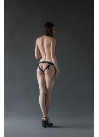 Черные трусики Better с анальной насадкой - 8 см. - Lola Games - купить с доставкой в Энгельсе