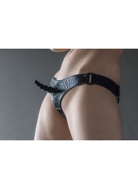 Черные трусики Better с анальной насадкой - 8 см. - Lola Games - купить с доставкой в Энгельсе