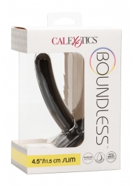 Черный анальный стимулятор Boundless 4.5” Slim Probe - 11,5 см. - California Exotic Novelties - купить с доставкой в Энгельсе