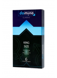 Презервативы увеличенного размера DOMINO Classic King size - 6 шт. - Domino - купить с доставкой в Энгельсе