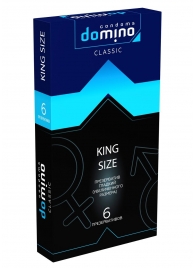 Презервативы увеличенного размера DOMINO Classic King size - 6 шт. - Domino - купить с доставкой в Энгельсе