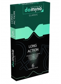 Презервативы с пролонгирующим эффектом DOMINO Classic Long action - 6 шт. - Domino - купить с доставкой в Энгельсе