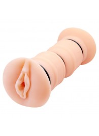 Телесный вибромастурбатор-вагина Michelle - Baile - в Энгельсе купить с доставкой