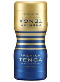 Мастурбатор TENGA Premium Dual Sensation Cup - Tenga - в Энгельсе купить с доставкой