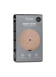 Пеньковая веревка для связывания Hemp Rope - 5 м. - Easy toys - купить с доставкой в Энгельсе