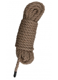 Пеньковая веревка для связывания Hemp Rope - 5 м. - Easy toys - купить с доставкой в Энгельсе