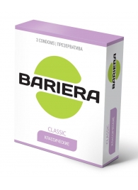 Классические презервативы Bariera Classic - 3 шт. - Bariera - купить с доставкой в Энгельсе