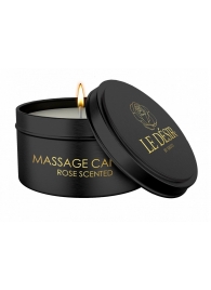 Массажная свеча с ароматом розы Massage Candle Rose Scented - 100 гр. - Shots Media BV - купить с доставкой в Энгельсе