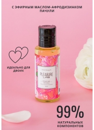 Массажное масло Pleasure Lab Delicate с ароматом пиона и пачули - 50 мл. - Pleasure Lab - купить с доставкой в Энгельсе