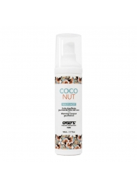 Разогревающее массажное масло с ароматом кокоса Gourmet Coconut - 50 мл. - Exsens - купить с доставкой в Энгельсе