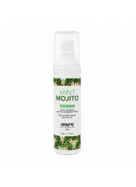 Разогревающее массажное масло с ароматом мохито Gourmet Mint Mojito - 50 мл. - Exsens - купить с доставкой в Энгельсе
