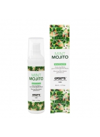 Разогревающее массажное масло с ароматом мохито Gourmet Mint Mojito - 50 мл. - Exsens - купить с доставкой в Энгельсе