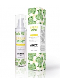 Разогревающее массажное масло Gourmet Spearmint Organic с органическими ингредиентами - 50 мл. - Exsens - купить с доставкой в Энгельсе