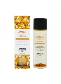 Органическое массажное масло AMBER JOJOBA - 100 мл. - Exsens - купить с доставкой в Энгельсе