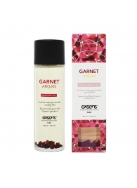 Органическое массажное масло GARNET ARGAN - 100 мл. - Exsens - купить с доставкой в Энгельсе