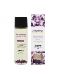 Органическое массажное масло AMETHYST SWEET ALMOND - 100 мл. - Exsens - купить с доставкой в Энгельсе