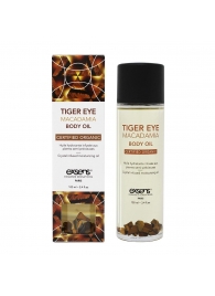 Органическое массажное масло TIGER EYE MACADAMIA - 100 мл. - Exsens - купить с доставкой в Энгельсе