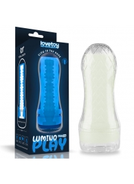 Светящийся в темноте мастурбатор Lumino Play Masturbator Ribbed - Lovetoy - в Энгельсе купить с доставкой