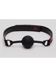 Кляп-шар на двусторонних ремешках Reversible Silicone Ball Gag - Fifty Shades of Grey - купить с доставкой в Энгельсе