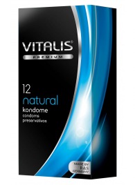 Классические презервативы VITALIS PREMIUM natural - 12 шт. - Vitalis - купить с доставкой в Энгельсе