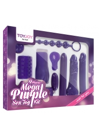 Эротический набор Toy Joy Mega Purple - Toy Joy - купить с доставкой в Энгельсе