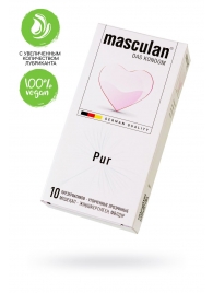 Супертонкие презервативы Masculan Pur - 10 шт. - Masculan - купить с доставкой в Энгельсе