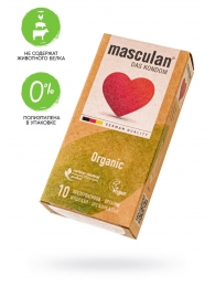 Экологически чистые презервативы Masculan Organic - 10 шт. - Masculan - купить с доставкой в Энгельсе