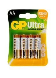 Батарейки алкалиновые GP Ultra Alkaline AA/LR6 - 4 шт. - Элементы питания - купить с доставкой в Энгельсе