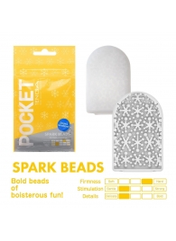 Карманный мастурбатор Spark Beads - Tenga - в Энгельсе купить с доставкой