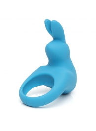 Голубое эрекционное виброкольцо Happy Rabbit Rechargeable Rabbit Cock Ring - Happy Rabbit - в Энгельсе купить с доставкой