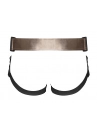 Бронзовый пояс для насадок Curious Harness - Strap-on-me - купить с доставкой в Энгельсе