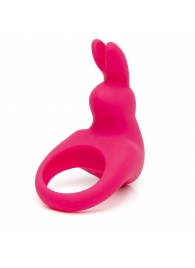 Розовое эрекционное виброкольцо Happy Rabbit Rechargeable Rabbit Cock Ring - Happy Rabbit - в Энгельсе купить с доставкой