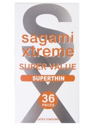 Ультратонкие презервативы Sagami Xtreme Superthin - 36 шт. - Sagami - купить с доставкой в Энгельсе