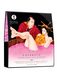 Соль для ванны Lovebath Dragon Fruit, превращающая воду в гель - 650 гр. - Shunga - купить с доставкой в Энгельсе