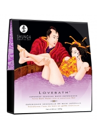 Соль для ванны Lovebath Sensual lotus, превращающая воду в гель - 650 гр. - Shunga - купить с доставкой в Энгельсе