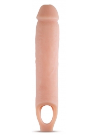 Телесная насадка на пенис 11.5 Inch Cock Sheath Penis Extender - 29,2 см. - Blush Novelties - в Энгельсе купить с доставкой