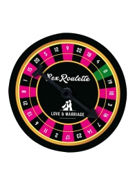 Настольная игра-рулетка Sex Roulette Love   Marriage - Tease&Please - купить с доставкой в Энгельсе