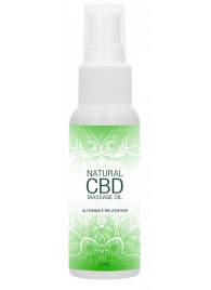 Массажное масло Natural CBD Massage Oil - 50 мл. - Shots Media BV - купить с доставкой в Энгельсе