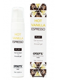 Возбуждающий гель Hot Vanilla Espresso Arousal Gel - 15 мл. - Exsens - купить с доставкой в Энгельсе
