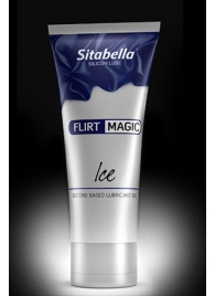 Силиконовая гель-смазка FLIRT MAGIC Ice с лёгким пролонгирующим эффектом - 75 мл. - Sitabella - купить с доставкой в Энгельсе