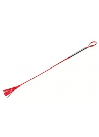 Красный латексный стек с лентами - 62 см. - Sitabella - купить с доставкой в Энгельсе